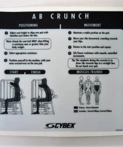 Sign Concepts Cybex VR2 Ab Crunch