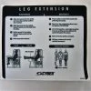 Sign Concepts Cybex VR2 Leg Extension