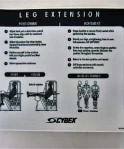 Sign Concepts Original OEM Lexan Overlay Cybex VR2 Leg Extension