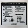Sign Concepts Cybex VR2 Seated Leg Press