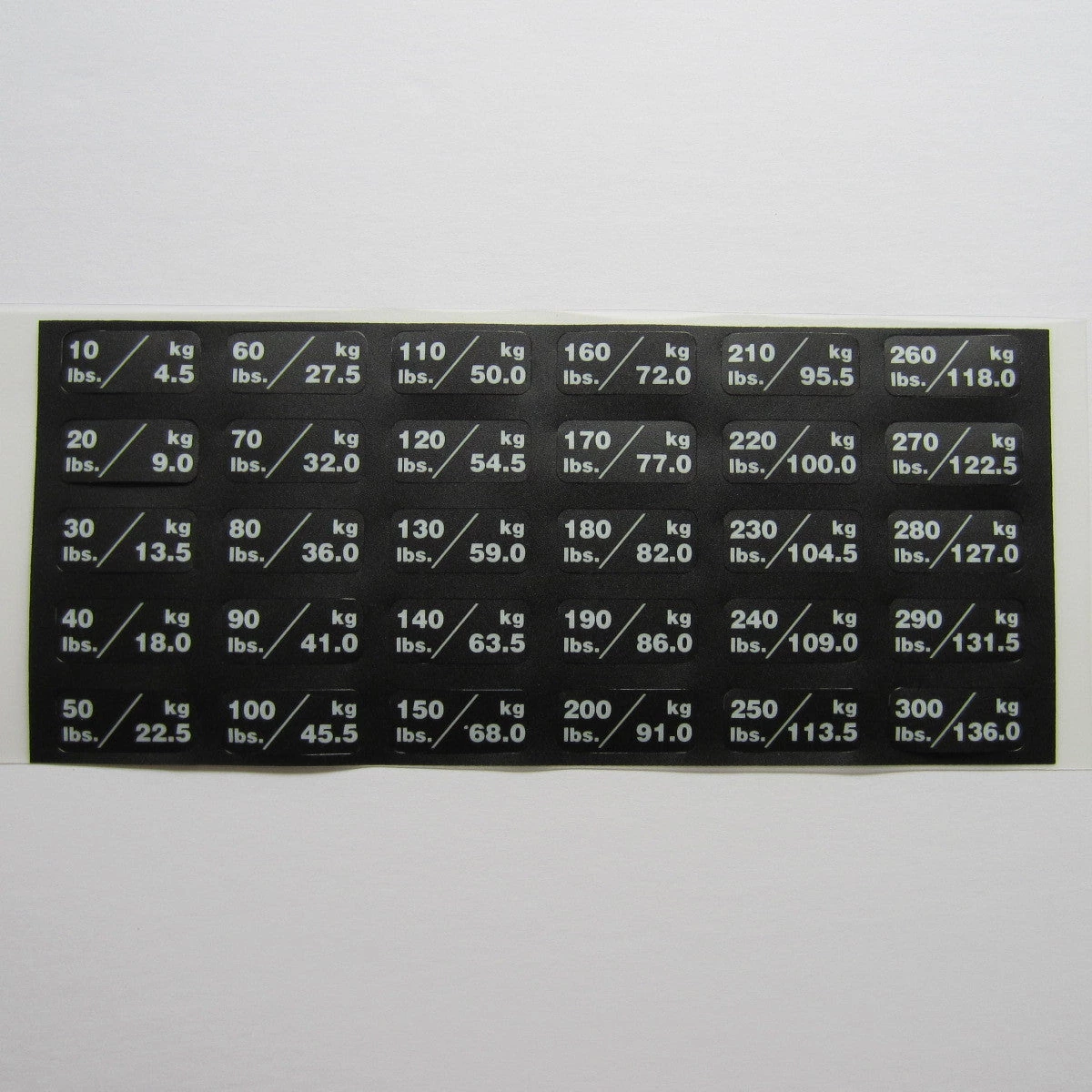 Photo Chemical Weight Stack Decals Weight Stack Number Overlays 2 Photo Chemical Weight Stack Decals Weight Stack Number Overlays