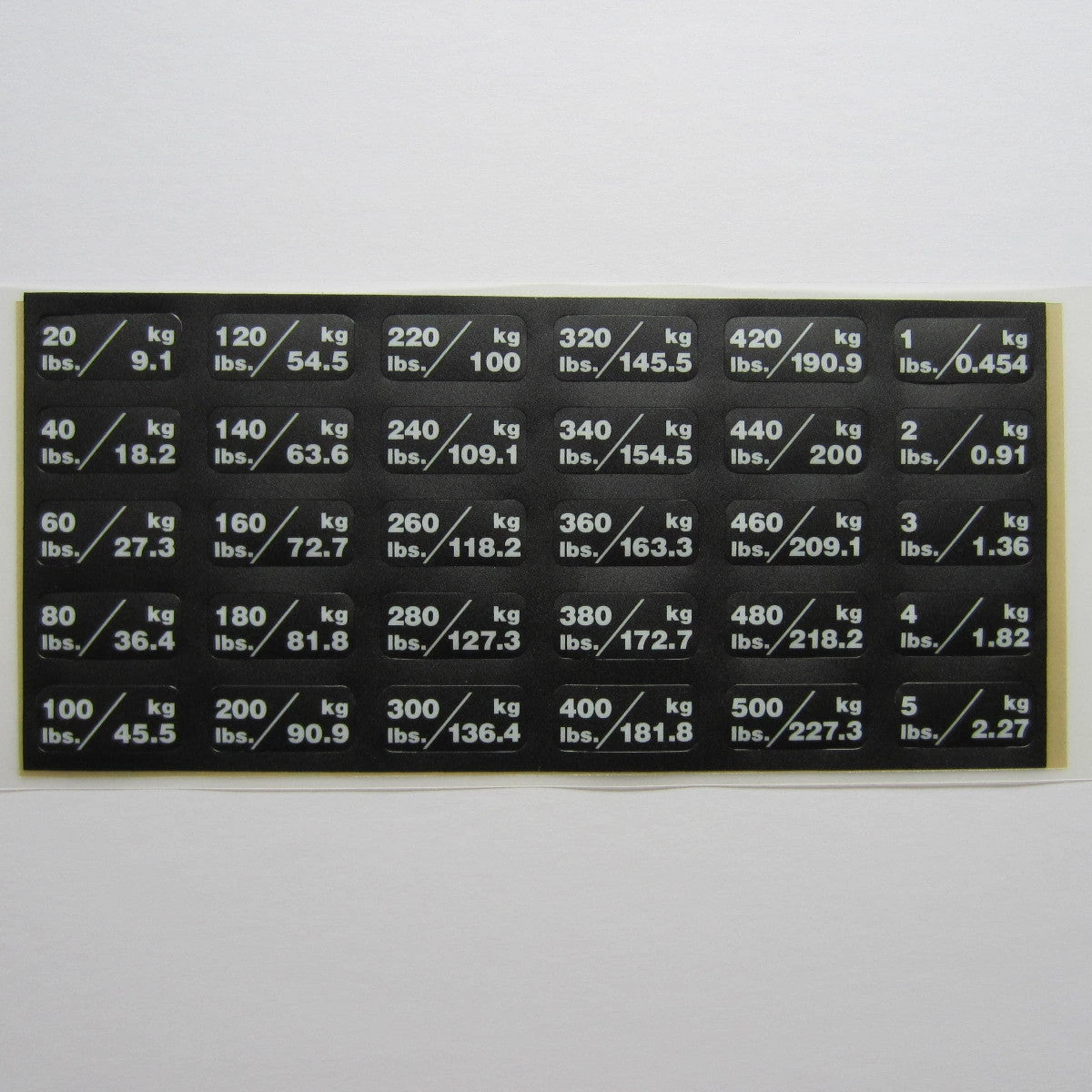 Photo Chemical Weight Stack Decals Weight Stack Number Overlays 4 Photo Chemical Weight Stack Decals Weight Stack Number Overlays