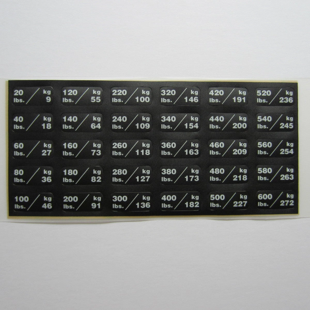 Photo Chemical Weight Stack Decals Weight Stack Number Overlays 5 Photo Chemical Weight Stack Decals Weight Stack Number Overlays