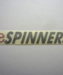 Sign Concepts Star Trac NXT/PRO ESpinner Decal Black 8-1/4" X 1-3/8"